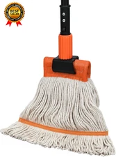 Commercial Mop 58" Heavy Duty Industrial Mops for Floor Cleaning String Cotton