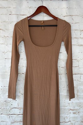 knee length dresses for ladies SKIMS Soft Lounge Long Sleeve Dress main image 0