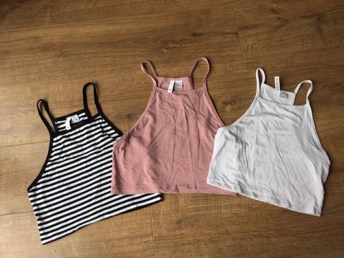 3 X Divided By H\u0026M Summer Strappy Tops 