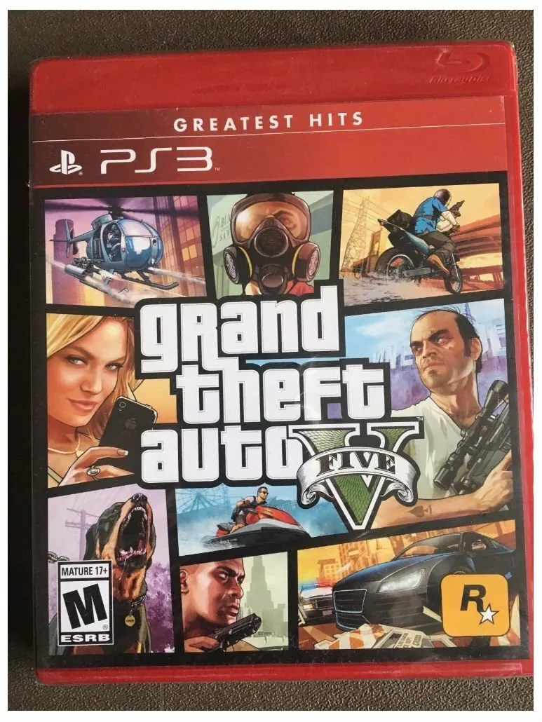 NEW Grand Theft Auto V GTA 5 Sony Playstation 3 2013 NTSC