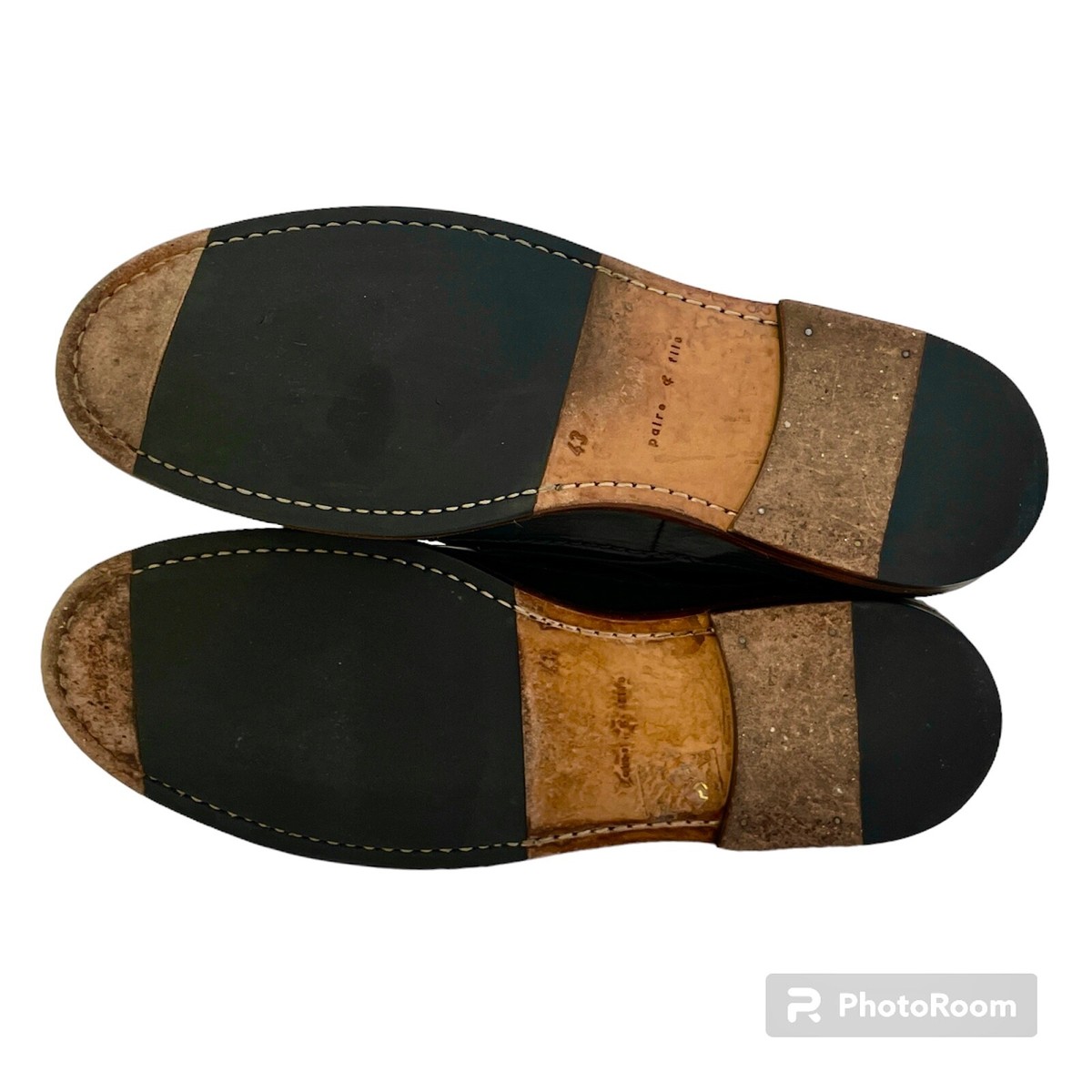 Paire et fils Boots Chukka 100% Leather Black Size 10 - 43 MINT !!! Thomas & Vine Men main image 2