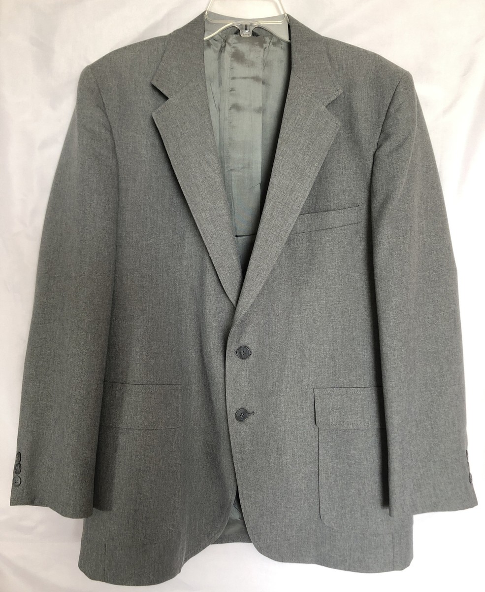Vtg Tailored Classics by Levi Strauss & Co Mens 44R (42R) Suit 