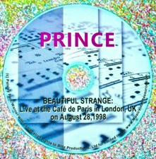 PRINCE BEAUTIFUL STRANGE Live Café de Paris in London, UK August 28, 1998 DVD