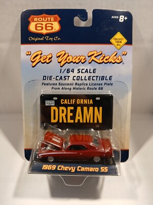 Route 66 Original Toy Co. Get Your Kicks 1:64 Scale 1969 CHEVY CAMARO SS Diecast