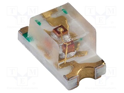 10x LEDs Super Lumineuses SMD 0603 Vert Avec Fil De Cuivre émaillé 20cm - Foto 4