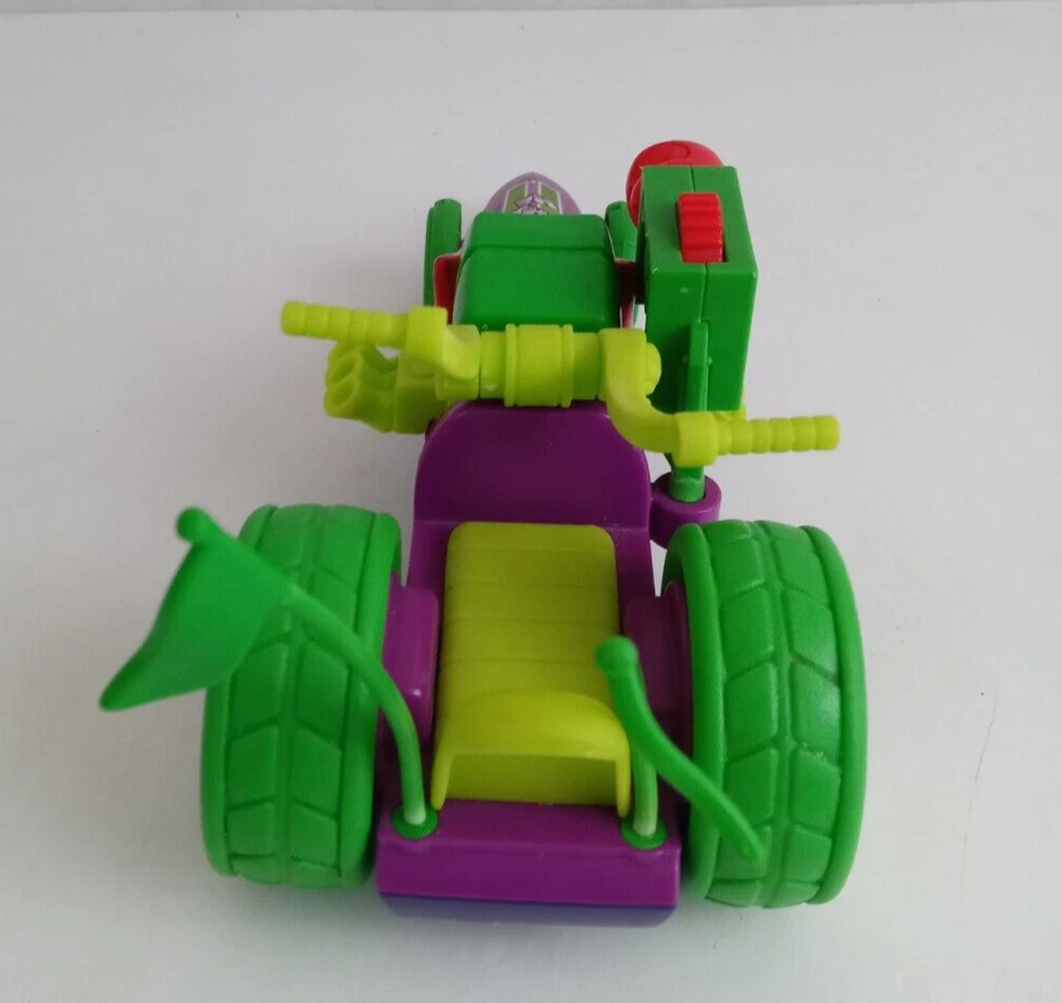 2010 Mattel DC Super Friends Hero World The Joker's Funny Car 10" x 5" - Image 4 of 4