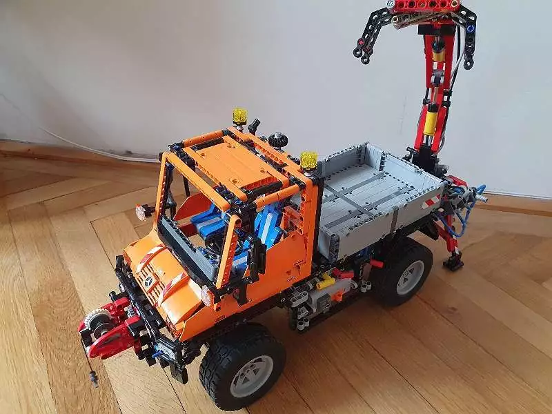 Sidst I udlandet Føderale LEGO Technic 8110 Mercedes-Benz Unimog U400 + Motor + Pneumatics, boxed,  RARE 5702014734999 | eBay