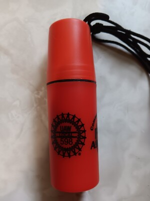 Vintage FLINT UAW 598  FLINT ASSEMBLY WATER PROOF CONTAINER