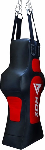 Boxing Punch bag by RDX, Filled Heavy Punch Bag Mitts, Uppercut Kick Boxing Bag - Picture 12 of 28