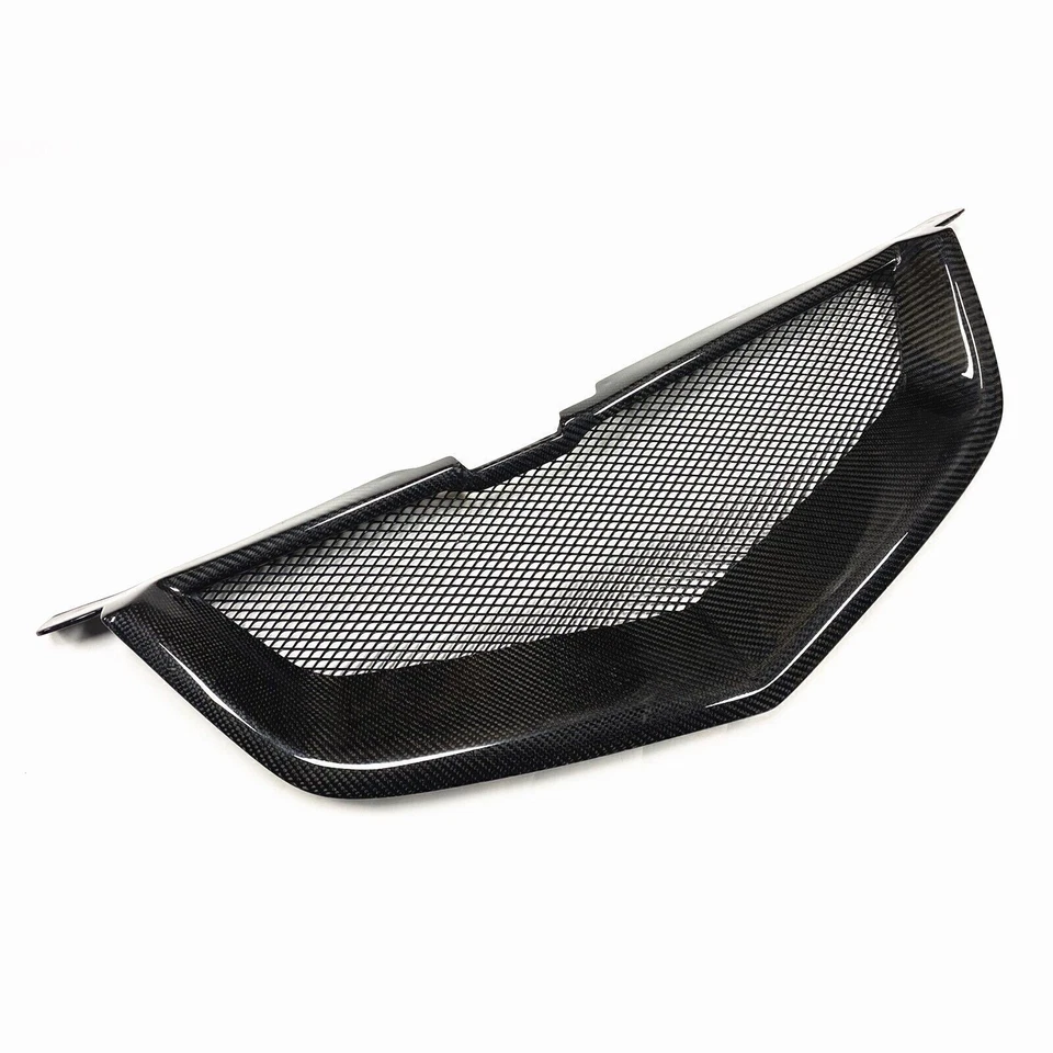 Carbon Fiber Car Front Center Bumper Grille Grill Mesh For Acura TL 2007-2008 - Изображение 4 из 4