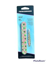 Tweezerman Avocado Duo Set - Filer Mini Slant Tweezer Limited edition