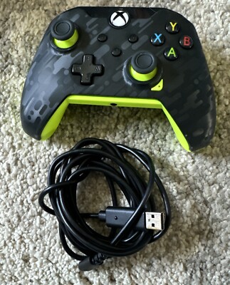 PDP Wired Controller Black/Green 049-012-1 For Xbox Series X|S