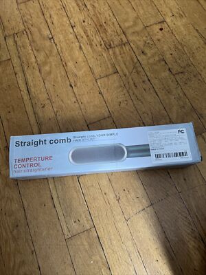 Straight Comb Temperature Control - Hair Straightener