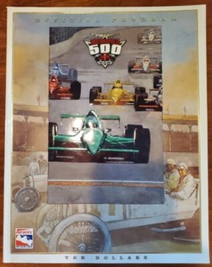 VINTAGE 1999 INDIANAPOLIS 500 OFFICIAL PROGRAM: INDY RACING LEAGUE, 83rd RUNNING