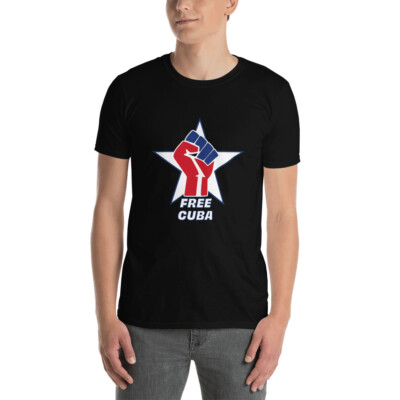 Free Cuba T-Shirt - SOS Cuba Libre