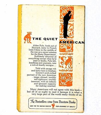 THE QUIET AMERICAN 1957 by Graham Greene BANTAM BOOKS | eBay