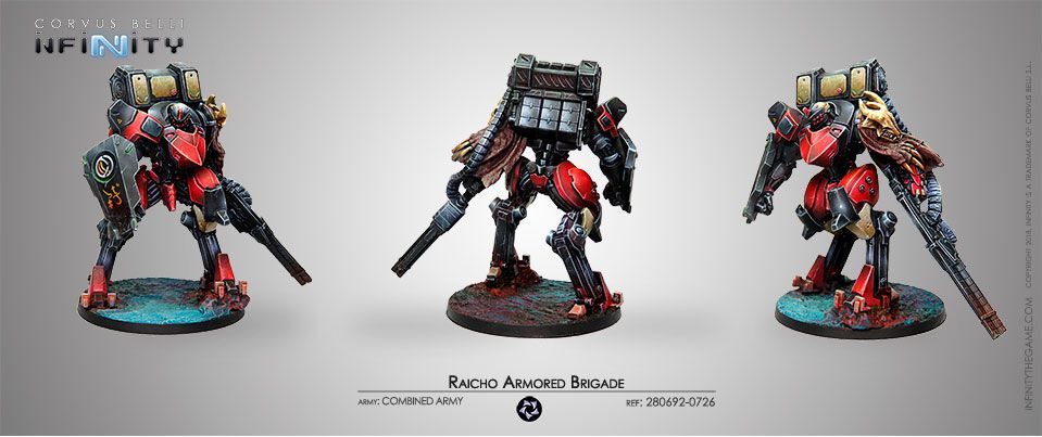 Thumbnail - Infinity Combined Army Raicho Armored Brigade Corvus Belli Inf 280662