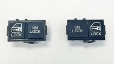Pair 82-92 Camaro Corvette Firebird Power Door Lock Switches Lh Rh New