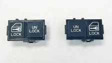 PAIR!  82-92 Camaro Corvette Firebird Power Door Lock Switches LH RH New!