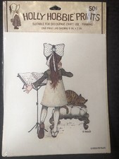 Vintage 1970s Holly Hobbie 6x7 Print In Original Packaging