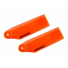 Microheli Plastic Tail Blade 34mm (ORANGE) - ...