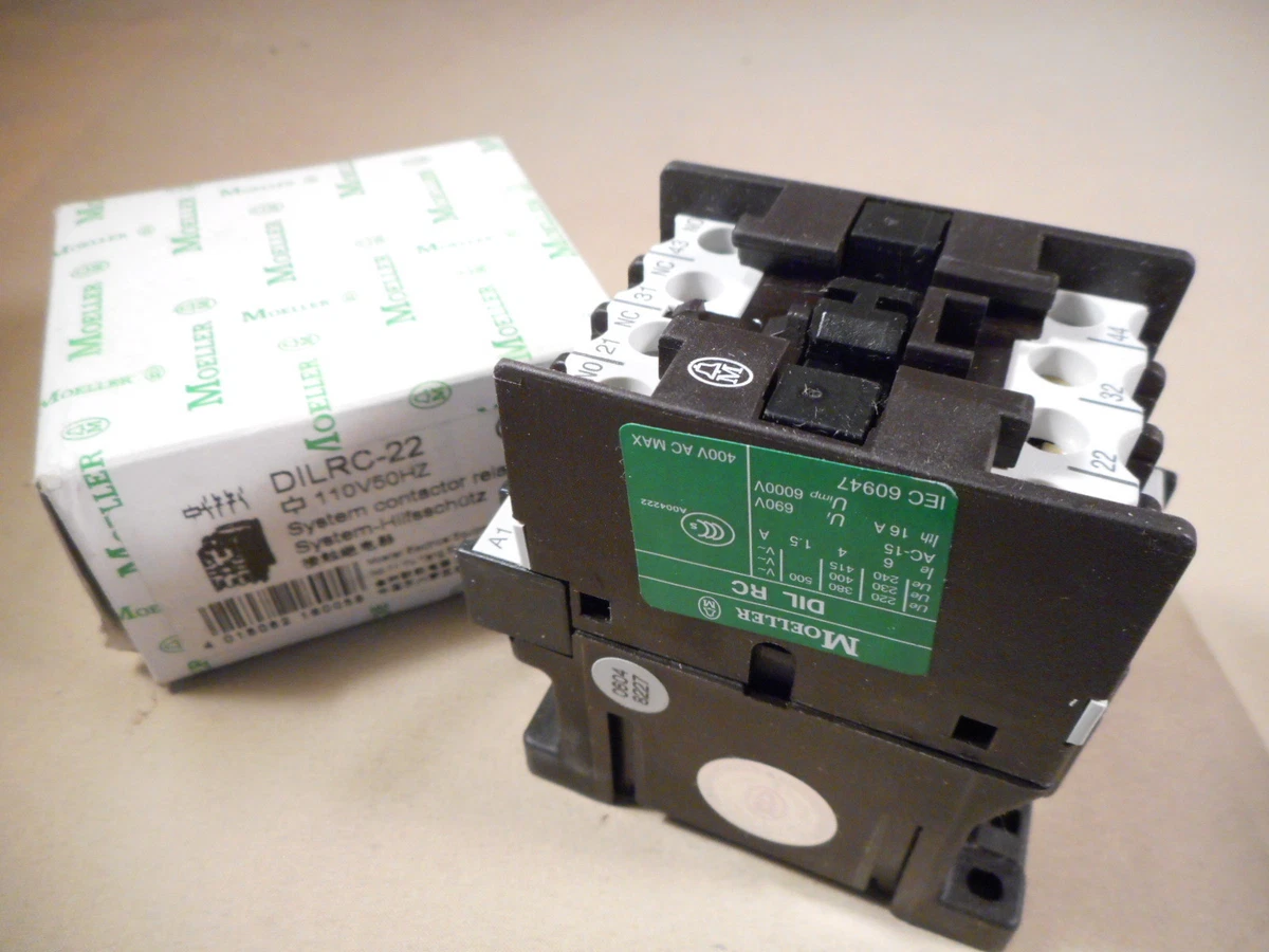 MOELLER DILRC-22 relay 110VAC (NIB)