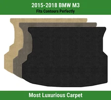 Lloyd Luxe Trunk Carpet Mat for 2015-2018 BMW M3 