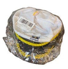 Yacht Boat Captain Hat Navy Cap Ship Sailor Costume Party Adjustable Adult