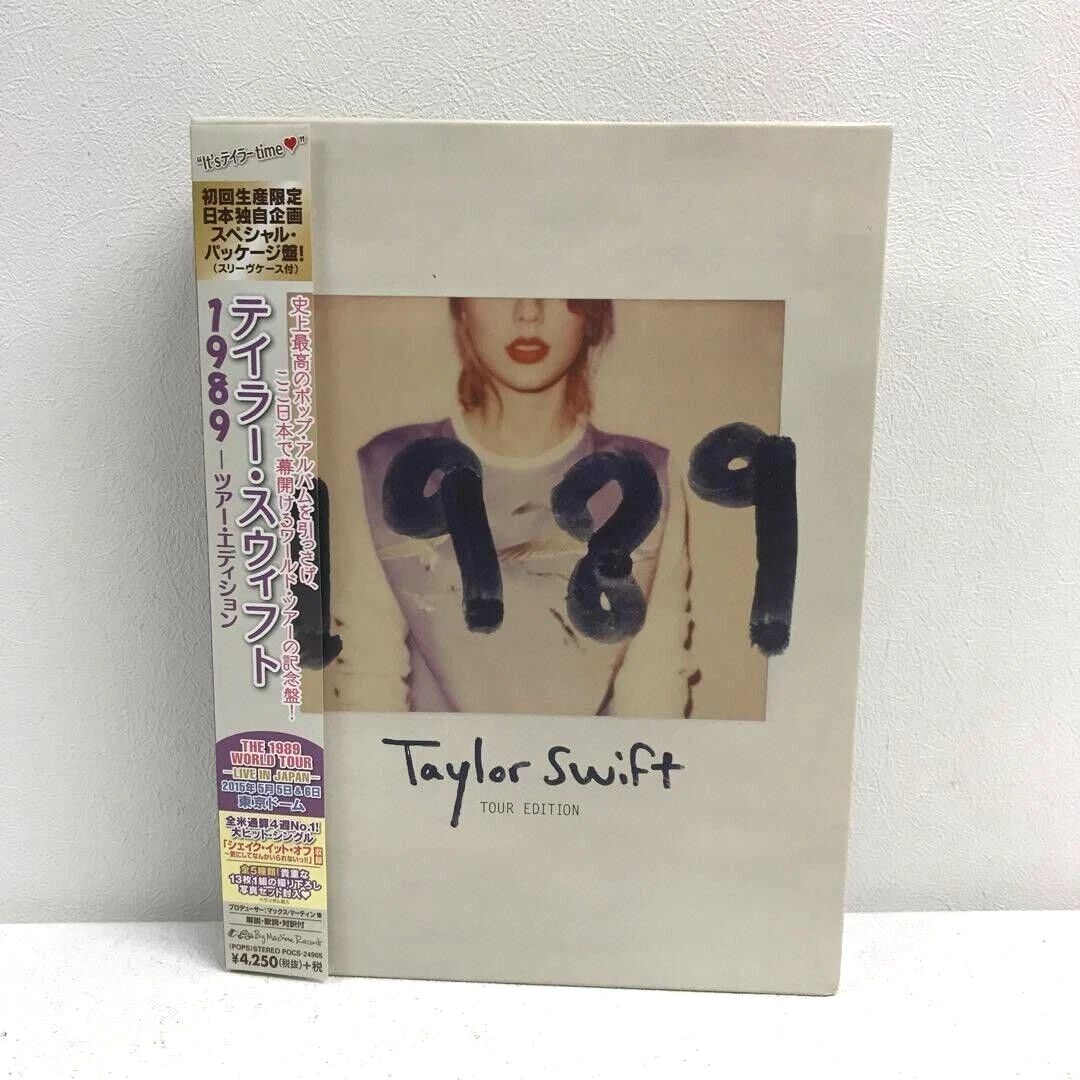 Taylor Swift CD 1989 Tour Edition Obi Japan Limited Edition w/Guitar Pick Photo