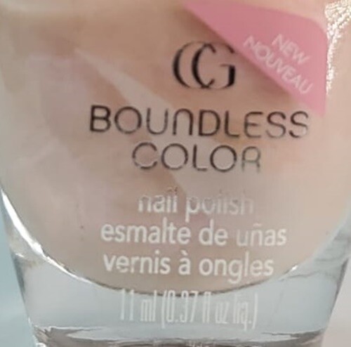 2-Pack CoverGirl Boundless Color Base Coat Nail Polish 0.37 oz - Pink Champagne - Picture 4 of 6