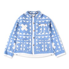 BODE 2019 Cotton Upcycled Patchwork Quilt Workwear Jacket Size M/L RRP1500 BODE 2019 Cotton Upcycled Patchwork Quilt Workwear Jacket Size M/L RRP1500