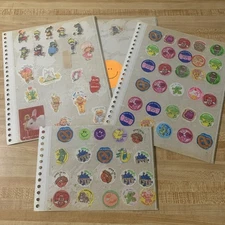 Vintage Scratch Sniff Sticker Lot Sheets 150+ Stickers Trend, Puffy, And MORE