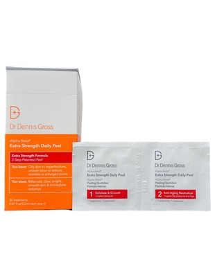 #ad #ad Dr Dennis Gross Alpha Beta Peel Extra Strength Daily Peel 30 packettes $62.99
