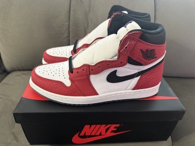 Nike Air Jordan 1 High OG x Spider-Man Origin Story 555088-602 Mens Size 10.5