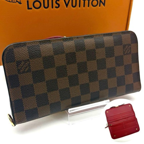 Louis Vuitton Damier Portefeuille Insolite Cocorico Long Wallet with Box