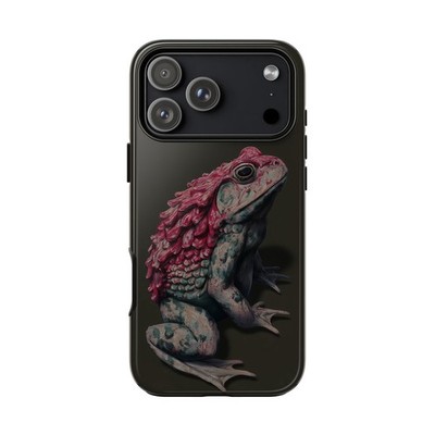 Phone Ink - iPhone | Galaxy | Pixel Case - Red Gray Frog