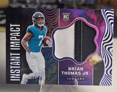 2024 Panini illusions Brian thomas jr. RC patch /99 No.II-BTJ