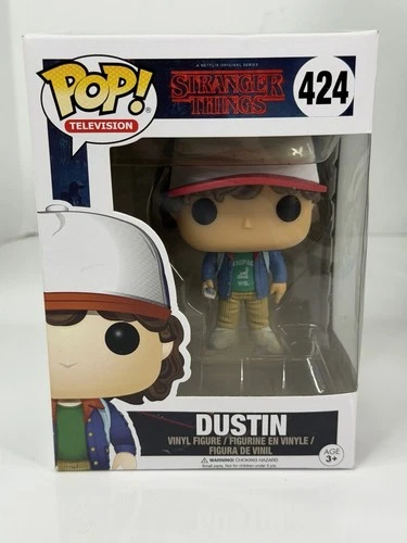 Funko Pop! Vinyl: Stranger Things - Dustin Henderson (w/ Compass) #424