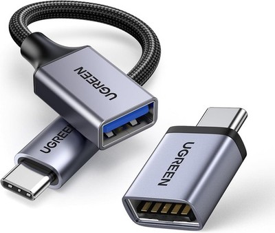 UGREEN Adapter USB C auf USB (2 Stück) 10Gbps Handy OTG Adapter kompatibel mit