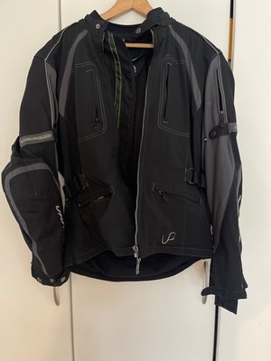Motorradjacke Herren Textil Vanucci Hirider Größe 50 schwarz