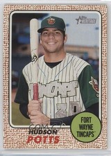 2017 Topps Heritage Minor League Edition Hudson Potts #48 0hh