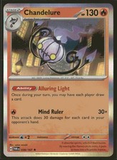 Miscellaneous Cards & Products #038/167 Chandelure Holo