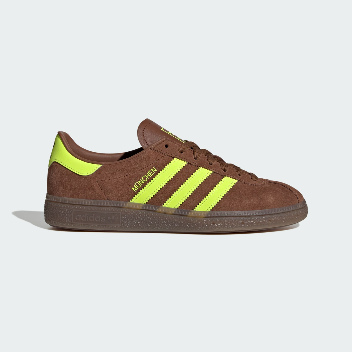 adidas Originals Munchen Preloved Brown Solar Yellow JS3996 Men's