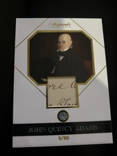 Keepsake Edition John Quincy Adam’s Relic 5/50