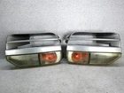 1995 1998 JDM NISSAN SKYLINE GTS GT R33 FOG LIGHT W SILVER FRAME RARE ITEM OEM