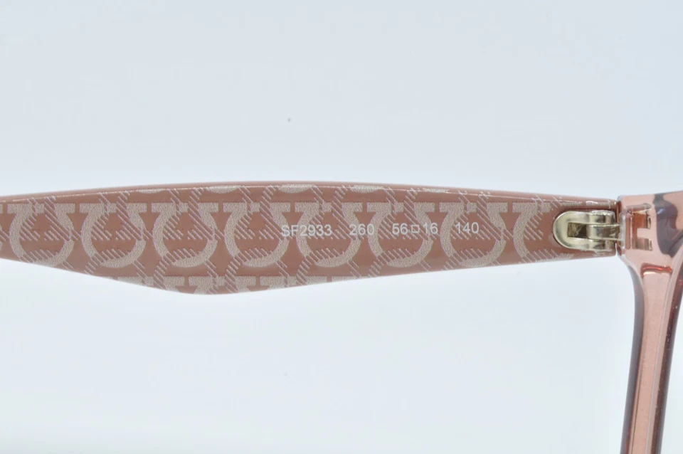 Salvatore Ferragamo Eyeglasses SF2933 260 Transparent Nude, Size 56-16-140 - Image 4 of 4