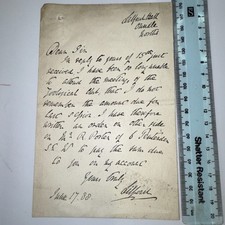 Thomas Powys 4th Baron Lilford 1p ALS Autograph Zoological Club Dues 1888