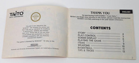 The Flintstones The Rescue of Dino & Hoppy Nintendo NES Manual Only FRA