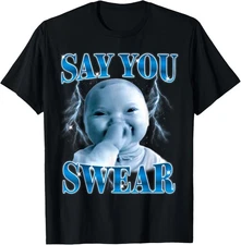 Funny Niche Baby Gen Z Meme Ai Viral Giggling Ai Laughing T-shirt Sweartshirt