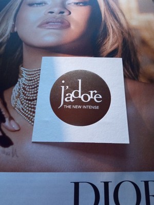 Dior J'adore Jadore The New Intense Parfum Duftkarte Duftprobe Liquatouch
